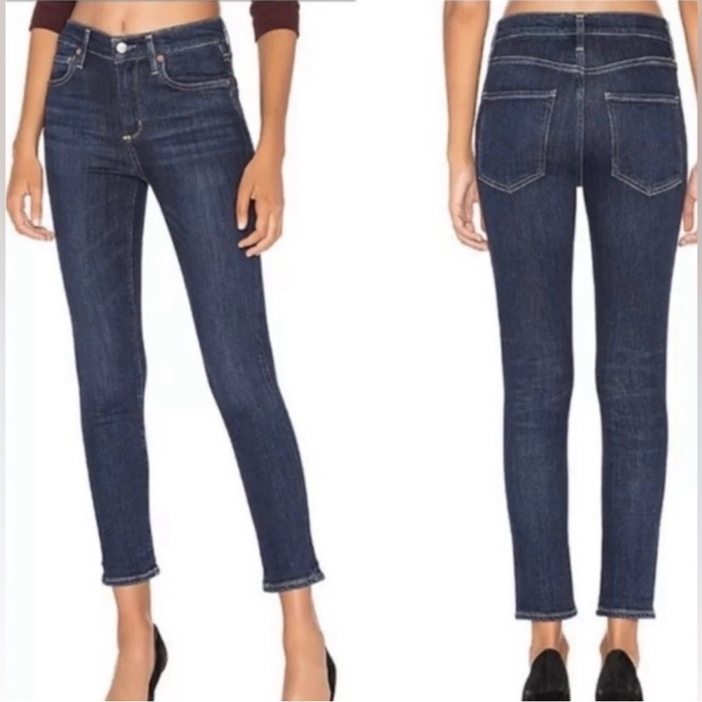 Agolde Sophie High Rise Crop Jeans size 25